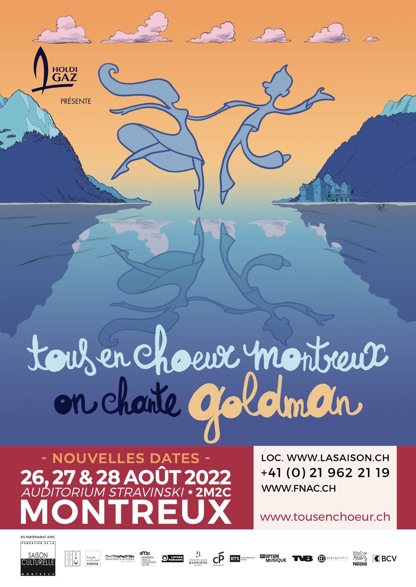 tousenchoeur's tweet photo. Patrick Fiori confirme sa présence les 26, 27 et 28 août à Montreux avec Isabelle Boulay, Aliose et les 200 choristes emmenés par Jacky Locks sur une 10ème édition de Tous en Choeur composée à 100% des chansons de Jean-Jacques Goldman. Infos: https://t.co/i5ApSw9iNc
#patrickfiori https://t.co/3xLD76FKBU