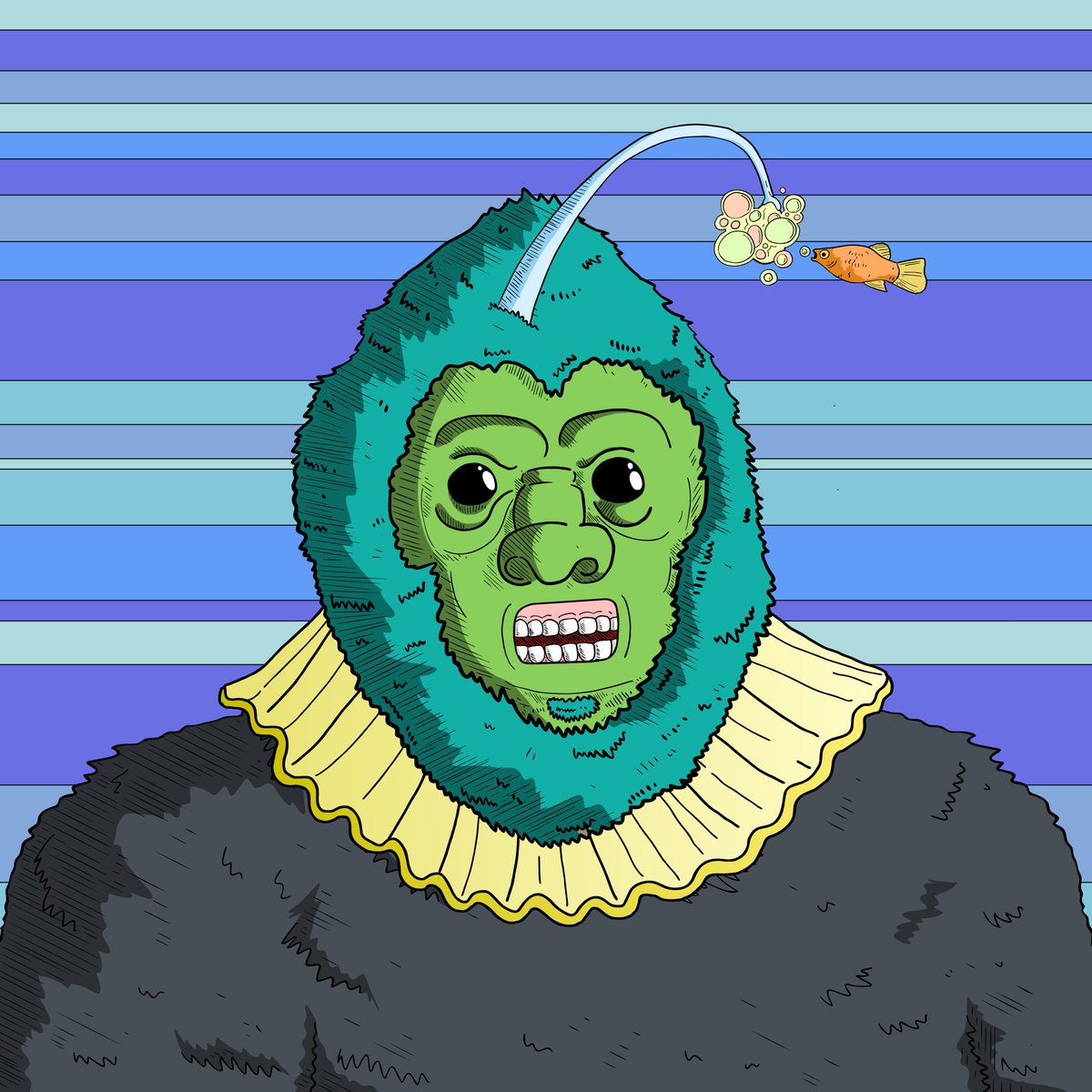 cryptidfile's tweet photo. What's your favorite trait from the collection so far? Im torn between the brains and the angler fish.

Minting live at https://t.co/nYk15jSkob

#NFTCollection #NFTCommunity #nftart #NFTdrop #NFTartist #nftcollector https://t.co/fFlbqGdf4q