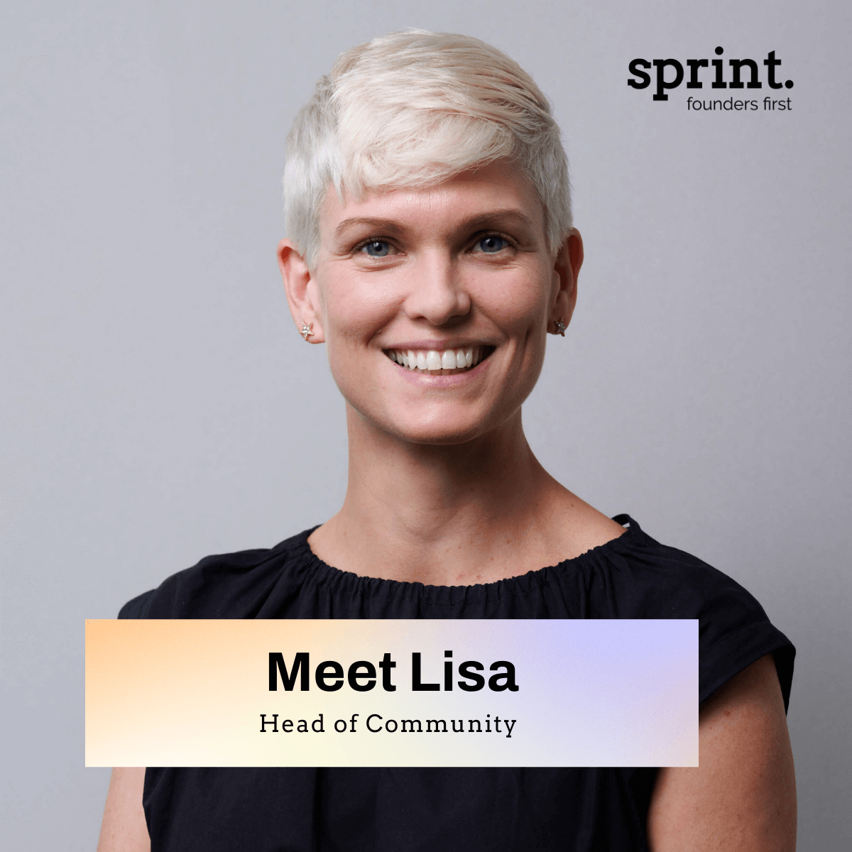 SprintVc's tweet photo. With a career that spans tech, Govt, startups and global icons, @LisaMar10s joins @SprintVc to lead our awesome startup community of #founders, #investors and #startup partners. Get to know what's on her radar: https://t.co/Gw6UEspKeb https://t.co/59cuTRkkSW