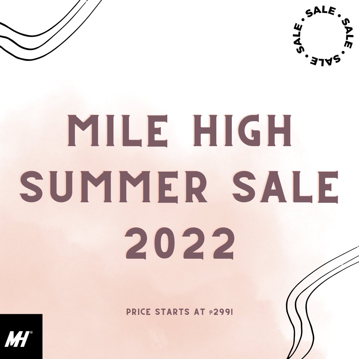 milehighcl's tweet photo. MILE HIGH SUMMER SALE IS HERE! ⛱️

PRICES STARTS AT ₱299 ✅

For orders of the "Sold-out" Designs, you can send your order as a reservation. We will inform the customers on when will we restock all the designs. 

WEAR MILE HIGH. WEAR YOUR SUCCESS‼️

Here are the stocks on-hand: https://t.co/d0JKEu1vhS
