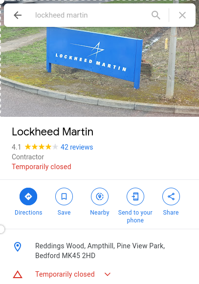 BlockLockheed's tweet photo. Lockheed Martin is temporarily closed by activists!

https://t.co/5P1q7HEHkT https://t.co/qa8h9mUjtZ
