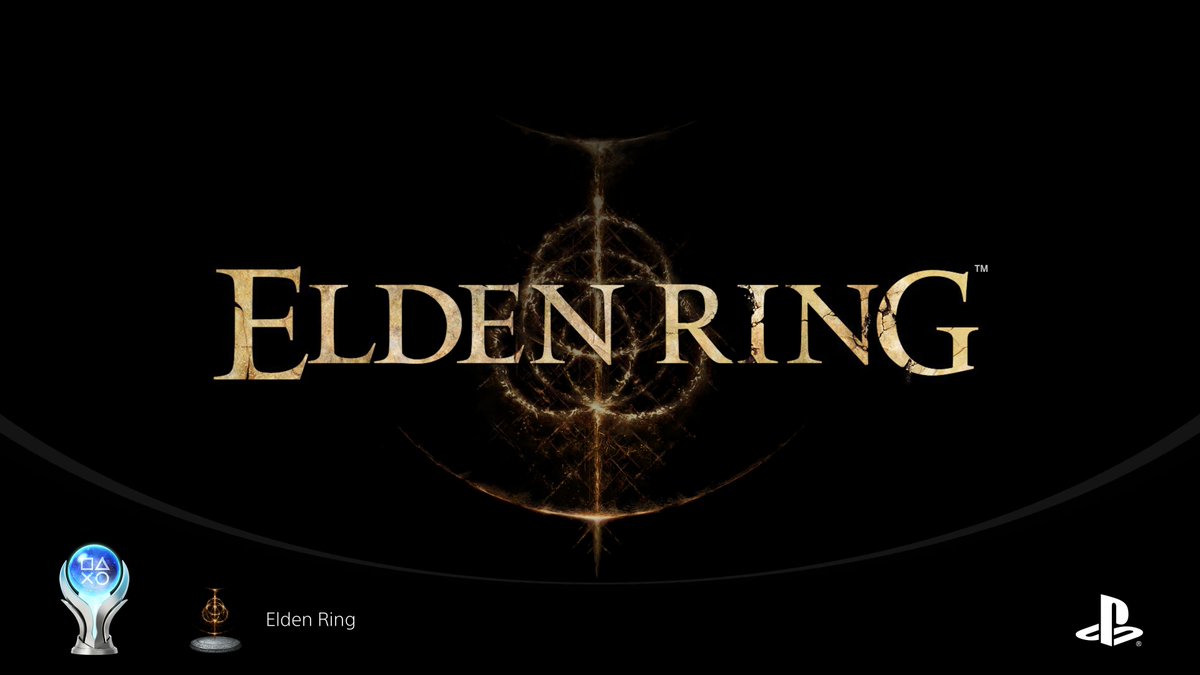 Masterpiece.

ELDEN RING™
Elden Ring (PLATINUM)
#PlayStationTrophy #PS5Share, #ELDENRING
