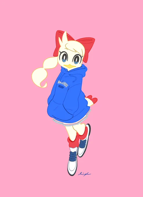 TLで流れてきたパーカ姿のマリンちゃんが可愛らしくて🇫🇷
色んなコーデ見てみたい描きたい
#横浜F・マリノス #マスコット #マリンちゃん 