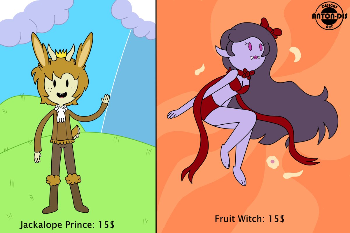 AntonDis0's tweet photo. Adventure Time Adoptables.
Hello people.
Today I bring you something special: I'll be selling adoptables!
If anyone's interested, please PM me.
#AdventureTime #adoptable #antondis #fanart #myartwork https://t.co/lBEVaAnpQc