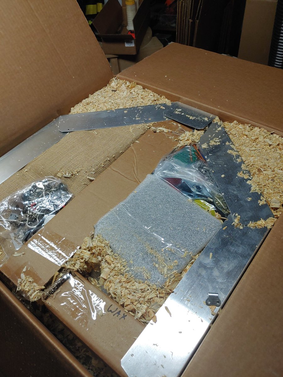 Last check of the hardware kit before it goes on the website for sale.