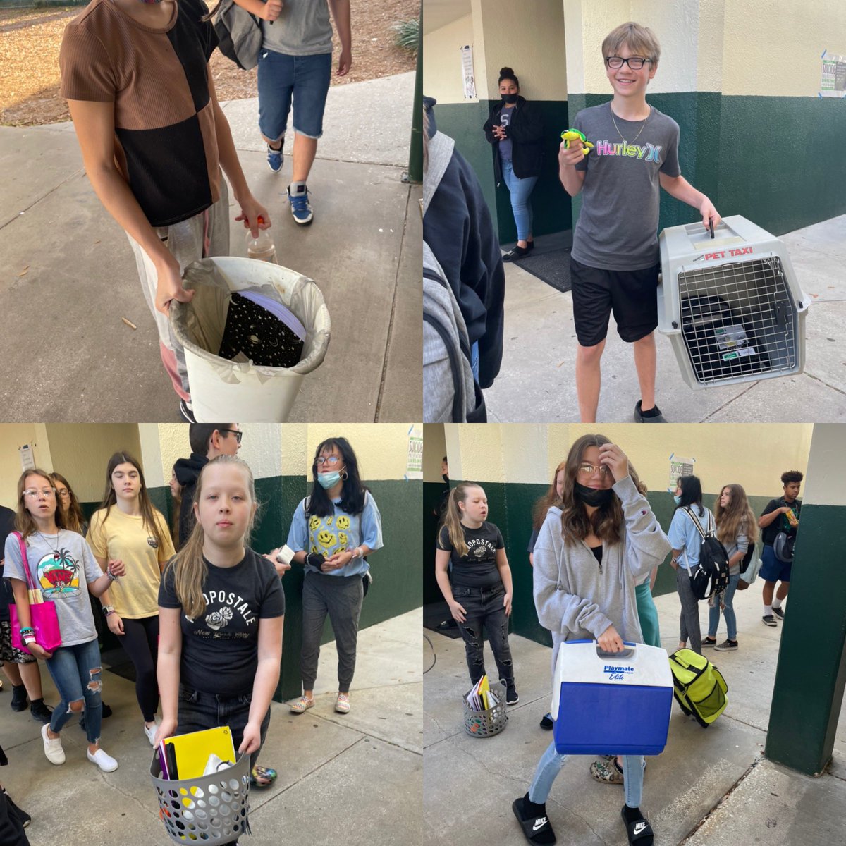 MsFoxGMS's tweet photo. Anything but a backpack day @GMSBucs #themeweek https://t.co/LDDJTfeuiX