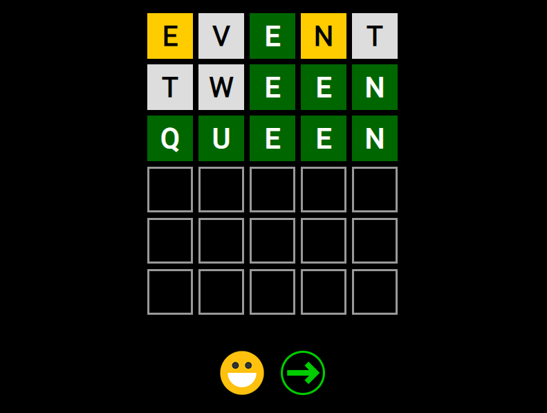 flippitynet's tweet photo. Flippity WordMaster now available in dark mode: https://t.co/gCsEu2M0v3 https://t.co/hkhH0S2frm