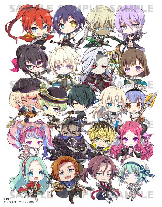 【お仕事】テイルズオブルミナリアのちびキャラを描かせて頂きました!
グッズもたくさん出るようで楽しみです!
歴史ある作品に関われてしあわせ😌✨

どうぞよろしくお願いいたします!
https://t.co/NjqkIbMrKa
#ルミナリア #テイルズ 