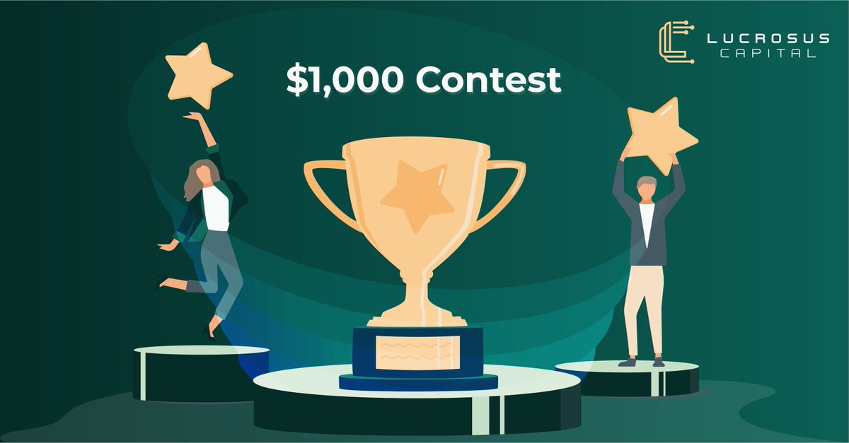 LucrosusCapital's tweet photo. New CONTEST!🏆
 
#LucrosusCapital surpassed the next crucial thresholds - 1,000 followers on Twitter and 2,000 members on Telegram. To celebrate it we are giving away a prize worth $1,000 in $LUCA.🎉
 
Click to take part:
https://t.co/8Y4rsLaaAN
 
More details in the thread
1/3 https://t.co/sFojI8sAy4
