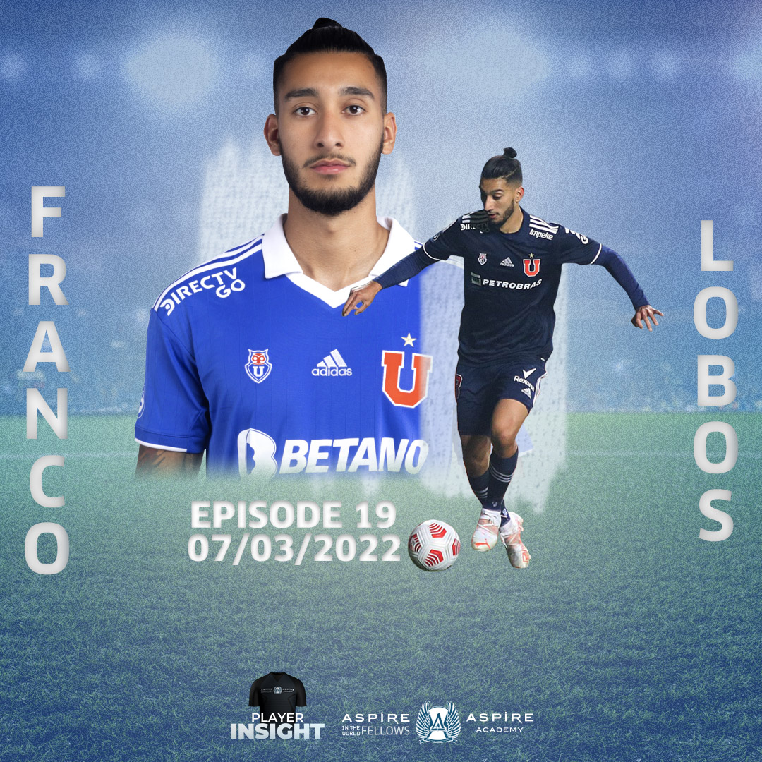 AspireFellows's tweet photo. 📢#AFPlayerInsight - Episode 19 OUT NOW!
🇨🇱 @udechile forward, @loboss99 speaks to us about his transition from youth to senior football ⚽️, dealing with injuries, career goals and much more.
🎥 Watch the full episode: https://t.co/29d60UeMxh https://t.co/RFaKXOdya5