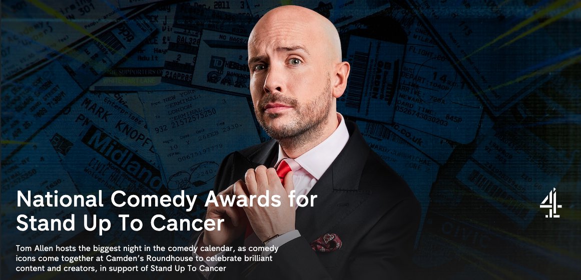 CTV OBs (@ctvob) on Twitter photo <a href="/ctvob/">CTV OBs</a> were proud to work with <a href="/HungryBearMedia/">Hungry Bear Media</a> to broadcast the #NationalComedyAwards for <a href="/SU2C/">Stand Up To Cancer</a> on Saturday night.
If you missed the biggest night in the #comedy calendar, catch up here: channel4.com/programmes/nat… <a href="/ctvob/">CTV OBs</a> were proud to work with <a href="/HungryBearMedia/">Hungry Bear Media</a> to broadcast the #NationalComedyAwards for <a href="/SU2C/">Stand Up To Cancer</a> on Saturday night.
If you missed the biggest night in the #comedy calendar, catch up here: channel4.com/programmes/nat…