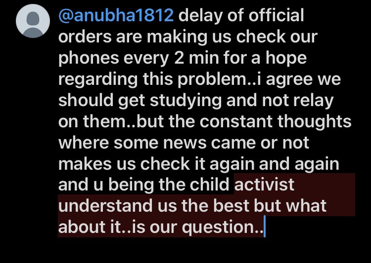 idk_username45's tweet photo. @anubha1812 what can we do on this ma’am https://t.co/5nzujlQ0vL