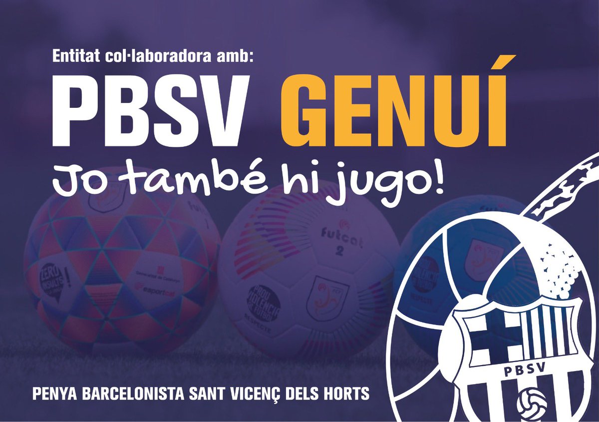 PENYA BARCELONISTA SANT VICENÇ DEL HORTS tweet media