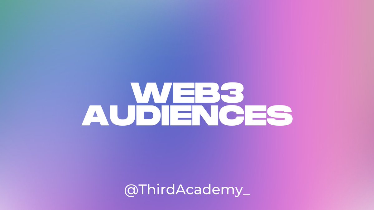 her_scribbles's tweet photo. Part of being a great #cryptomarketer is having a comprehensive understanding of the crypto audience you are targeting. Here's a quick breakdown of the #cryptoenthusiast community.
@ThirdAcademy_ https://t.co/QBTXOt1iPm