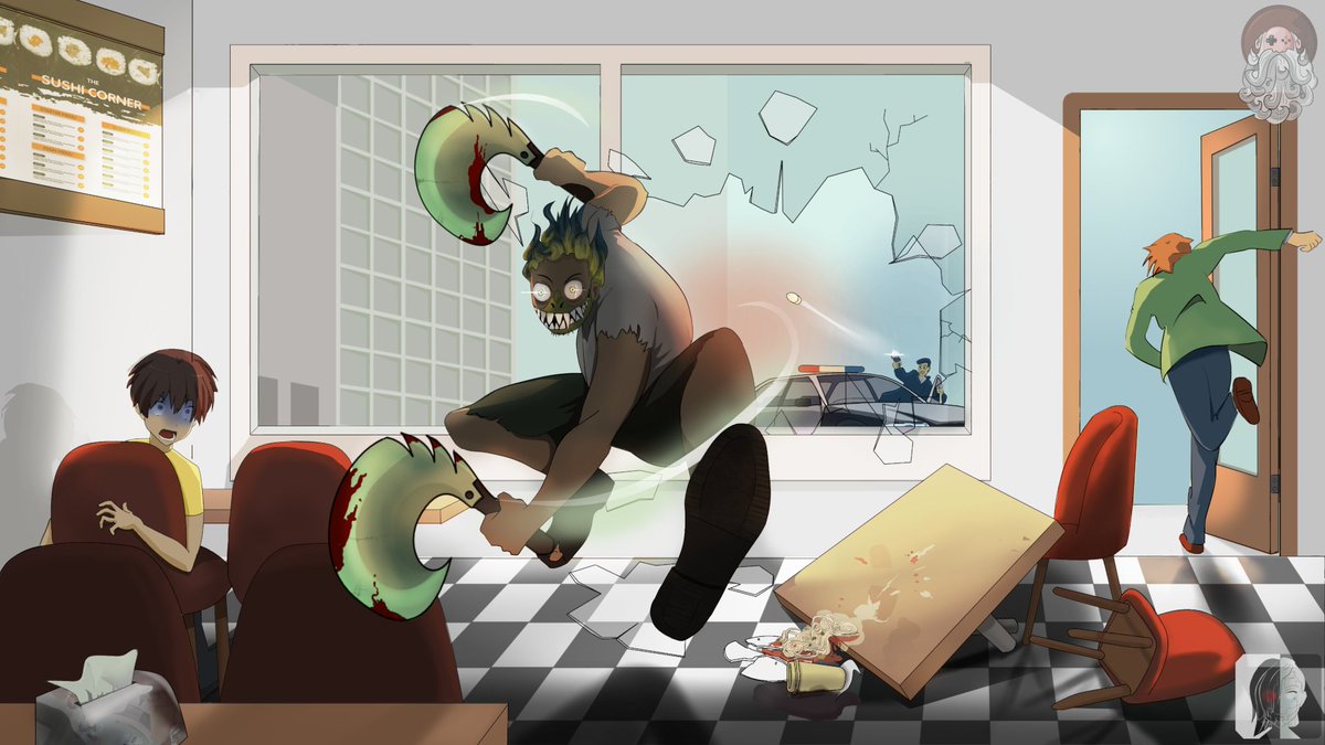 PreyPsycho's tweet photo. Meet Robert, an ex-salary man who got fed up with society. He hated urban life and believes that the world should go back to neanderthal times.

It was Luna-Tech X0 who found him and registered him in Psycho X Prey and in return he can go crazy as much as he likes.
#indiedev https://t.co/ypzFUVCzRP