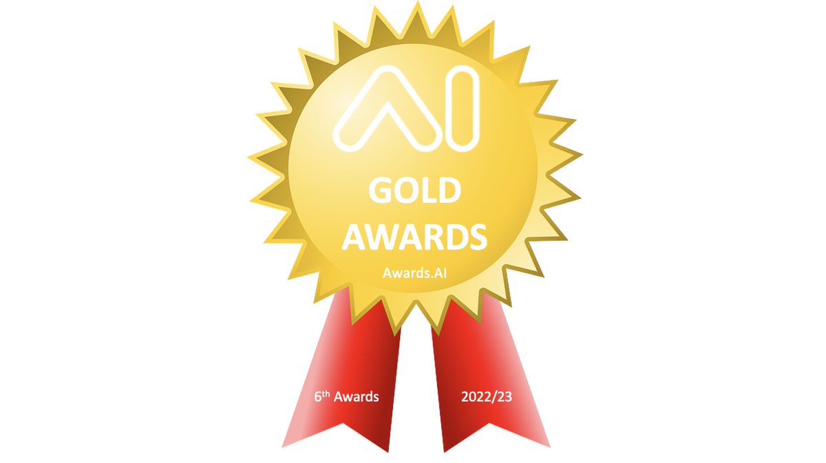 The Global AI Awards #intoAI - AGI GOLD AWARDS tweet media