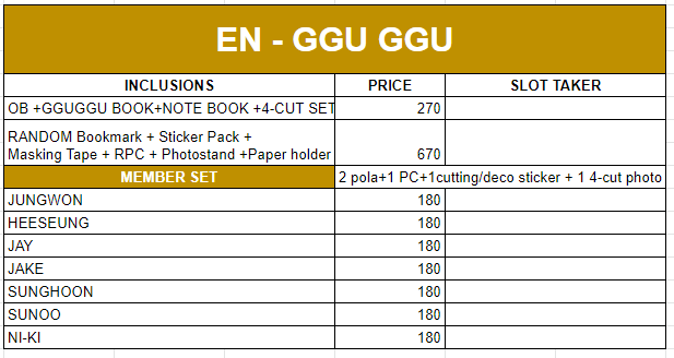AnneJellyPH's tweet photo. #Anne_GO PH GO HELP RT WTS LFB ENHA

ENHYPEN 2022 GGU GGU PACKAGE TINGI

reply mine + item (eg. mine + rpc set/note set)

🍒With FREEBIES
🗓️DOP: March 20
🚚MOD: GGX, FLASH, J&amp;T, S/CO
💵MOP: GCASH
🚢ETA: 3-4 weeks https://t.co/8RUIM22fe6