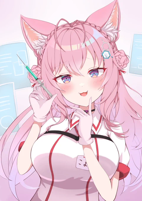 ナースこよりちゃん🧪
 #こよりすけっち 