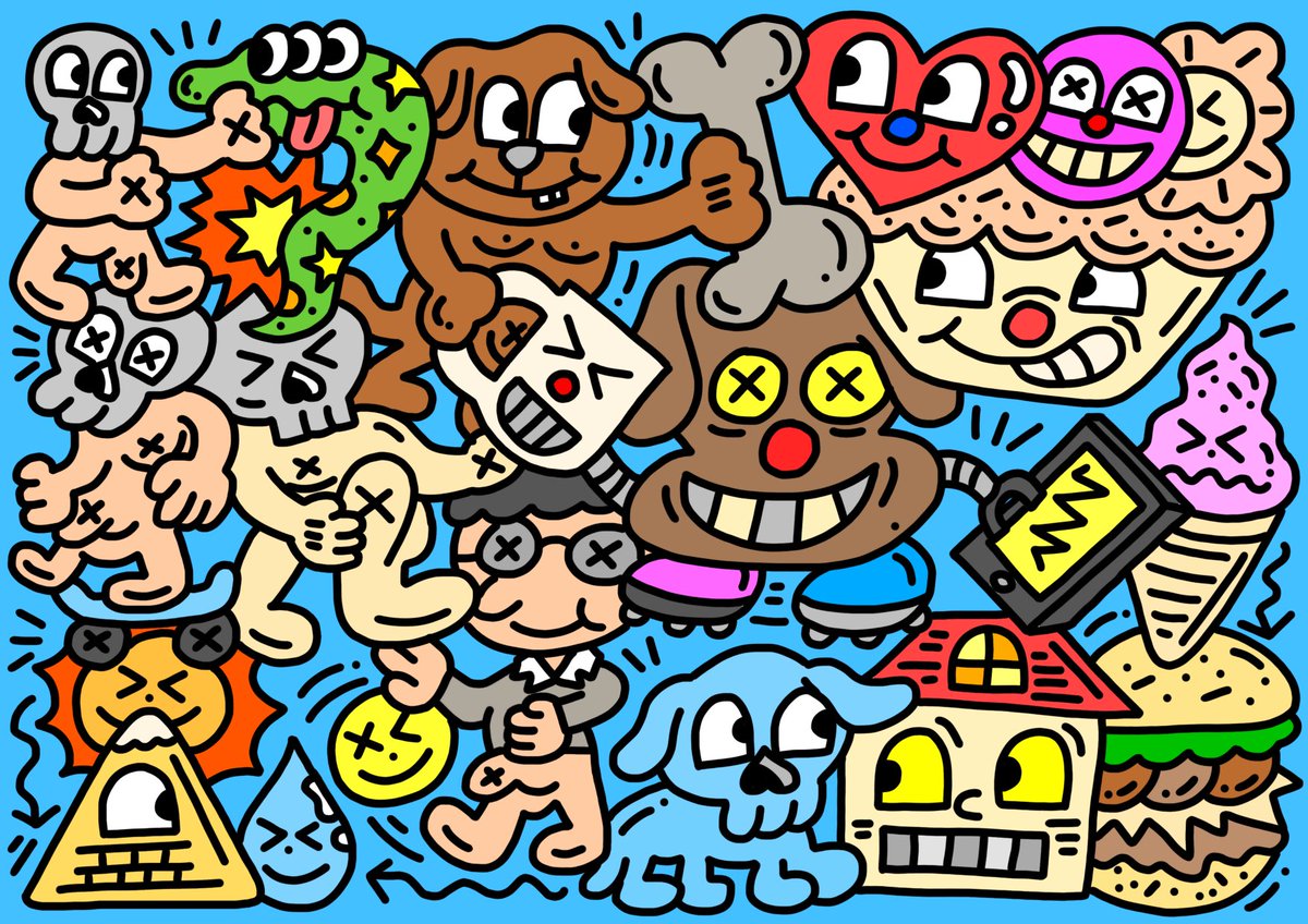 batchin1999's tweet photo. Update Last One Doodle!
The Doodle Story Finger Drawing Human &amp; Animal
My Doodle Artwork Were Sketched By My Finger Every Single Pieces.Available on Polygon 0.025 ETH 

https://t.co/NQuY9rf7hd

#NFTCommunity #NFTCollector  #NFT買います #NFT宣伝枠 https://t.co/pZzr10kJsr