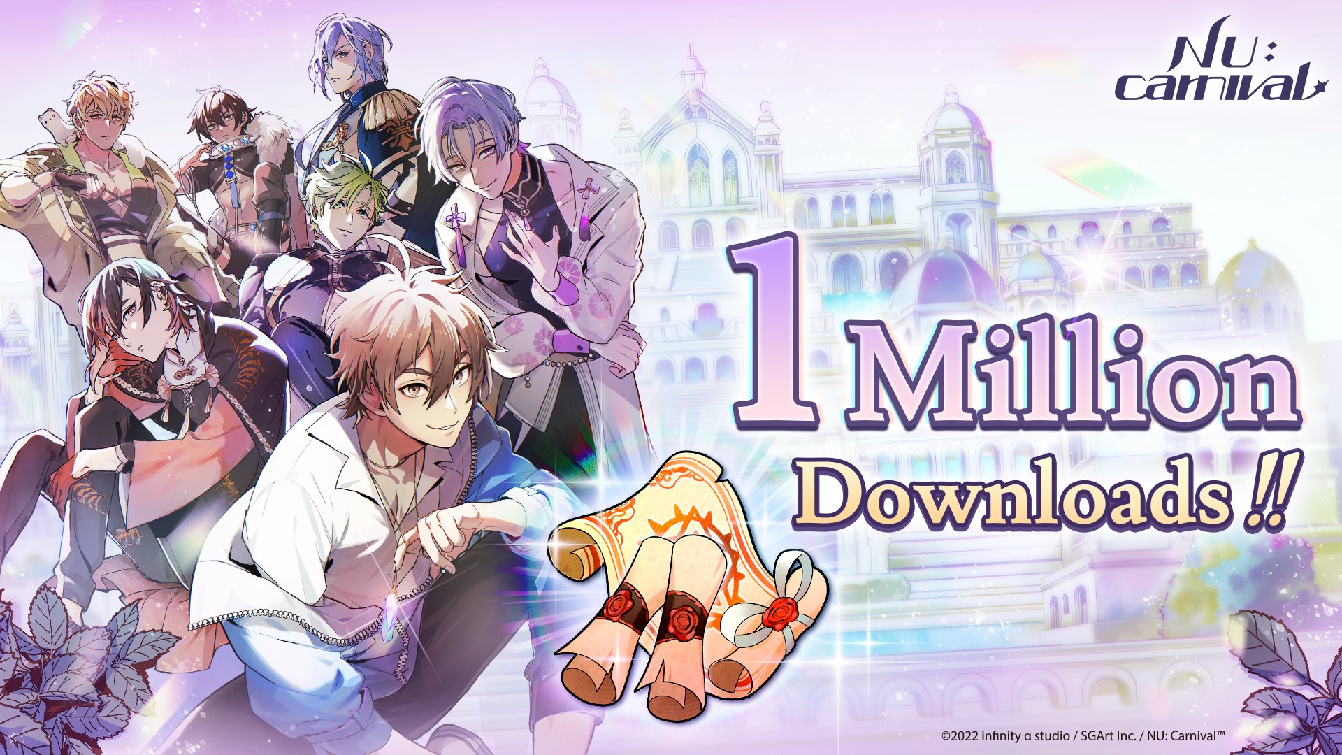 NU: carnival has reached 1 million downloads!Masters, to thank you for all ...