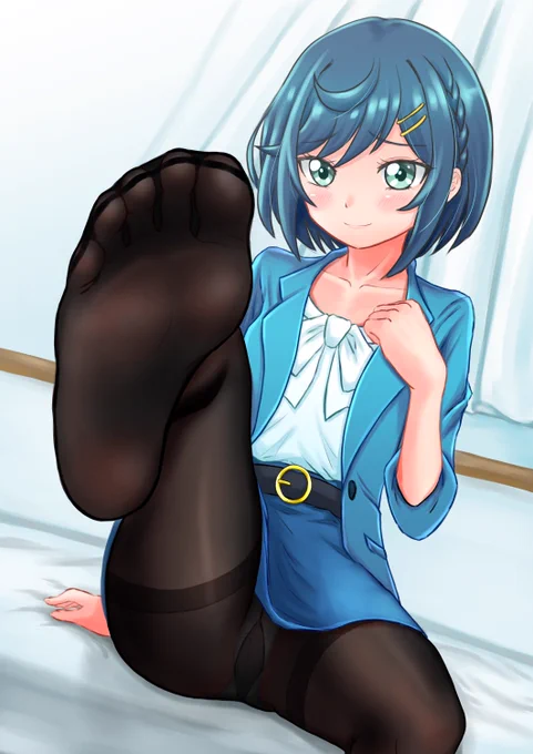 昨日描いたここねちゃん
のタイツ差分 