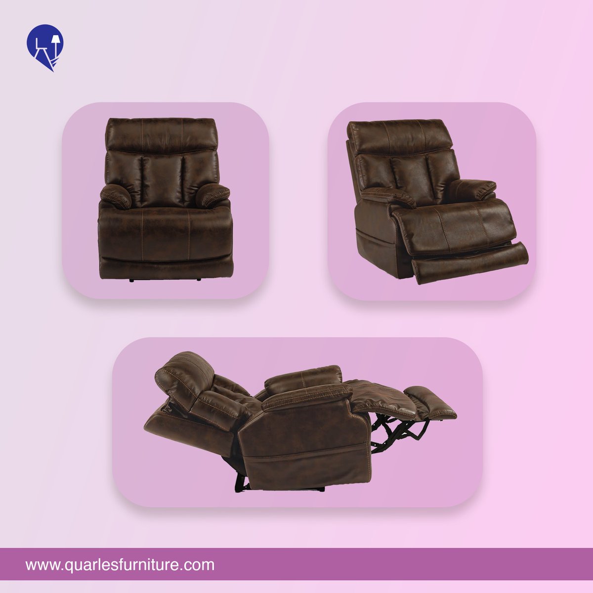 QuarlesFurnitu1's tweet photo. A creation that suits your personality.
Request a quote: https://t.co/cjjof6u6JR
.
.
.
#livingarea #livingroom #recliningfurniture #recliner #powerrecliner #powerheadrest #relax #ultracomfort #springfiledmo #bolivarmo https://t.co/w5eIM82Slb