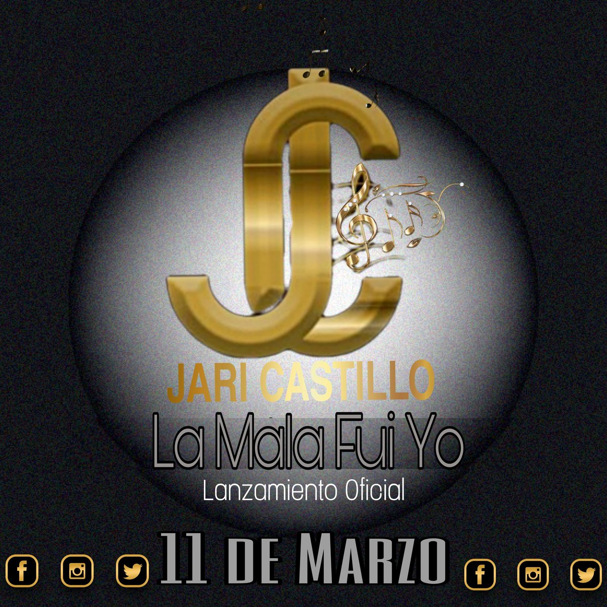 CastilloJari's tweet photo. #LaMalaFuiYo - Lanzamiento Oficial Viernes 11 de Marzo...
#JariCastillo https://t.co/Mj33YQfbRH