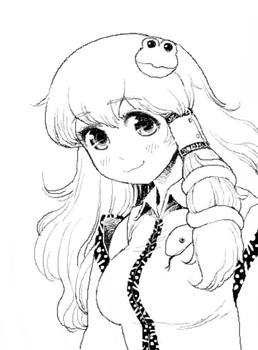 過去絵落書きで便乗 #3月7日は早苗さんの日 