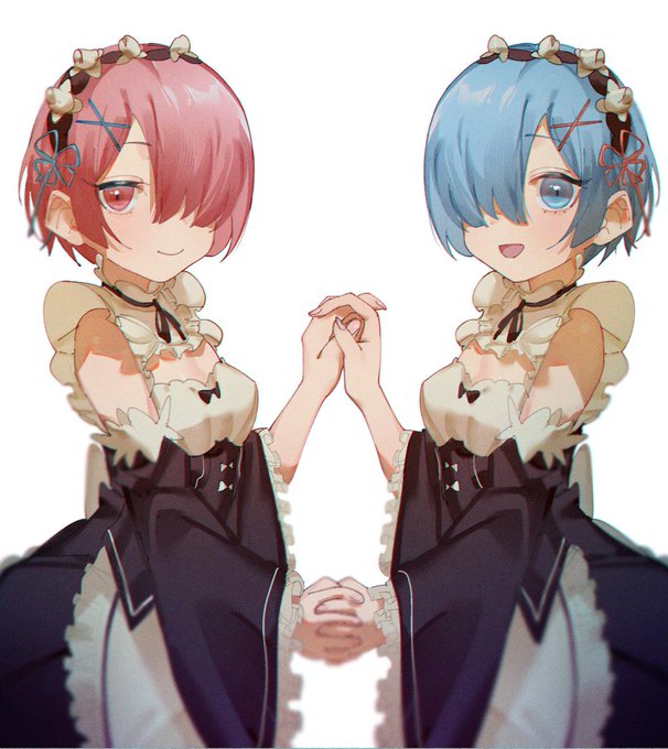 8日 レム&amp;ラム#リゼロ 