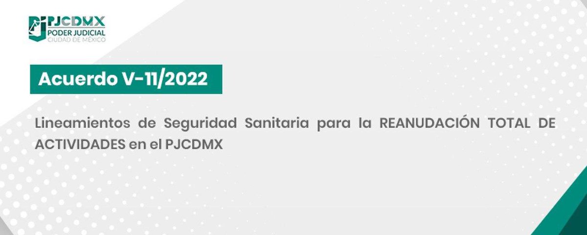 PJCDMX's tweet photo. #InformaciónImportante Las y los Consejeros de la Judicatura de la #CDMX emitieron las siguientes determinaciones para la operación a partir del 14 de marzo 2022:
✅ https://t.co/Y64YUc9DfF

✅ https://t.co/zpy4bjNb8j

✅https://t.co/LQwfseRQlS https://t.co/7Cgzw0bJpg