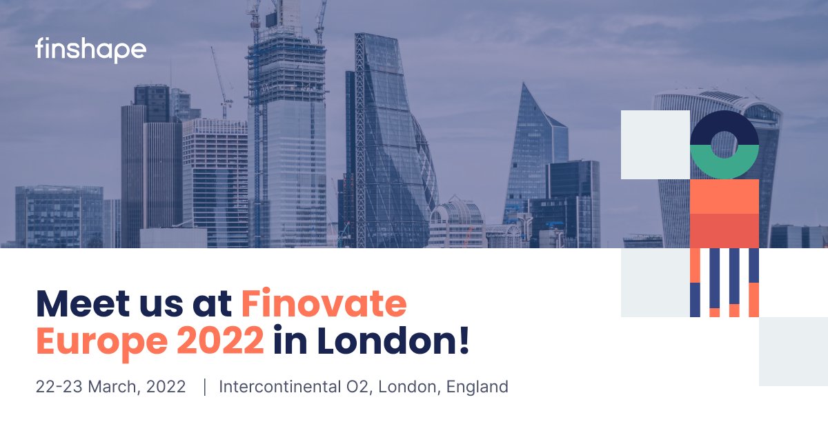 Testing 1, 2. Testing 1, 2, 3 🎤 That’s right: Finshape is about to debut at <a href="/Finovate/">Finovate</a>, where we’ll be demoing Money Stories, our next-gen money management solution, in tandem with our friends over at #BSC. See you in London on 22-23 March!