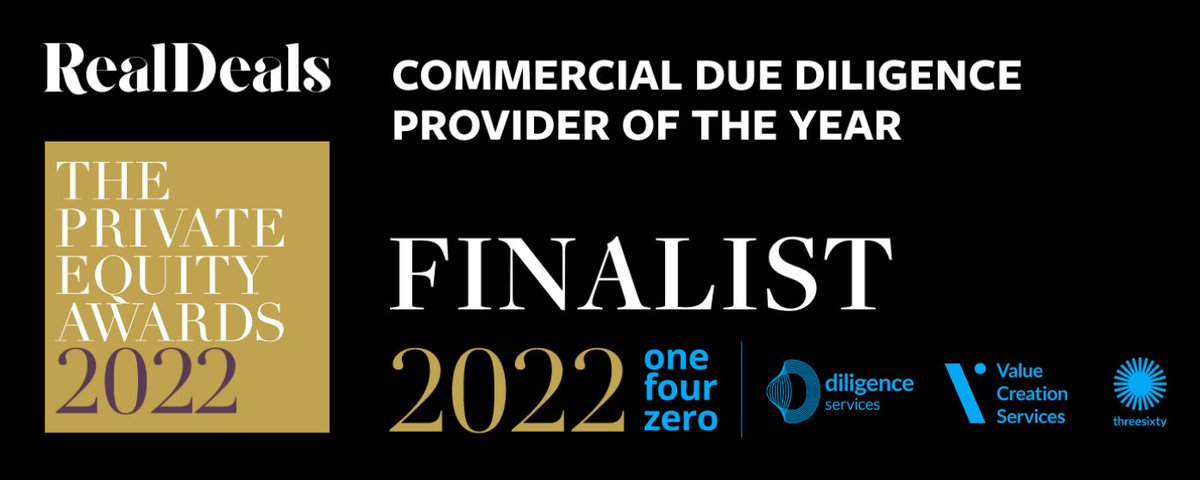 140group's tweet photo. onefourzero are finalists for the โCommercial Digital Due Diligence Provider of the Year Award', 'Digital Due Diligence of the Year Award' and Specialist Provider of the Year Award' for The Private Equity 2022 Awards hosted by @RealDealsEU ๐
#onefourzero https://t.co/zb8nGf9kRy