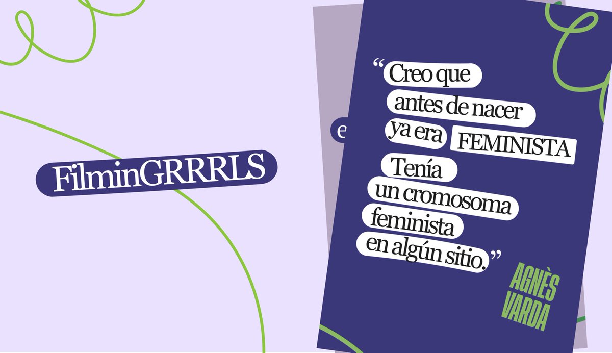 Filmin's tweet photo. Nos inspiran, nos empoderan y nos enseñan que otra forma de mirar es posible 💜 #FilminGRRRLS
Hemos hecho estas pancartas con citas de cineastas y mujeres a las que admiramos. Ahora son vuestras.
Las podéis descargar aquí:
https://t.co/yK64N7Yg4c https://t.co/cgyNH617OG