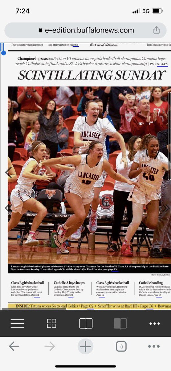 Thank you <a href="/hsjrphoto/">Harry Scull Jr</a> for the great pic ! Go <a href="/LHSWVBB/">Lancaster Women’s Varsity Basketball</a>  🏀