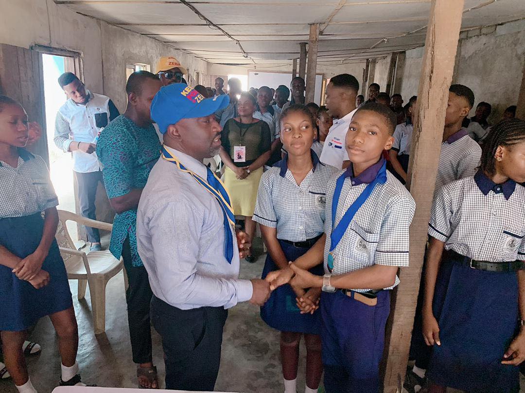 ClubSapele's tweet photo. Charter ceremony of Interact club of Blazers international Schools. #Catchingthemyoung. https://t.co/R3MevkNmjx