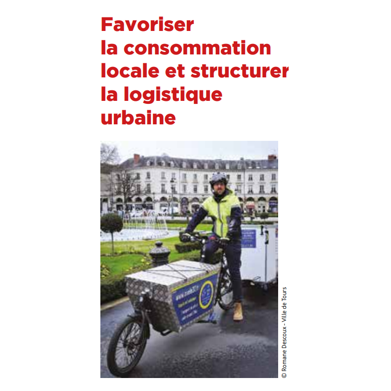 Merci @villedetours d'avoir choisi A Vélo 37 🚲📦 pour illustrer (👀 p.10) ces deux notions chères à notre société dans la dernière édition du Tours Magazine 📰.