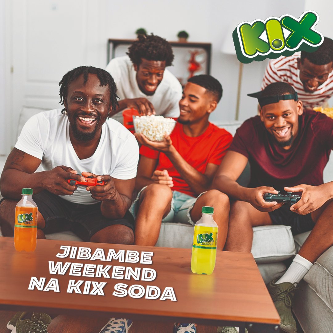 KixKenya's tweet image. Weekends are for kickin' it with friends,  &amp;amp; good vibes. Top it off with your favorite flavor of KIX soda 😉

#SwitchOnSwitchOff #KIXSoda