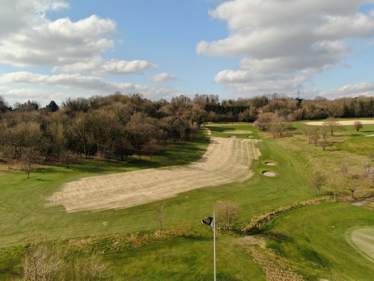 Great weather <a href="/RoyalWinchGC/">Royal Winchester GC</a> for our team to get serious with some sand!