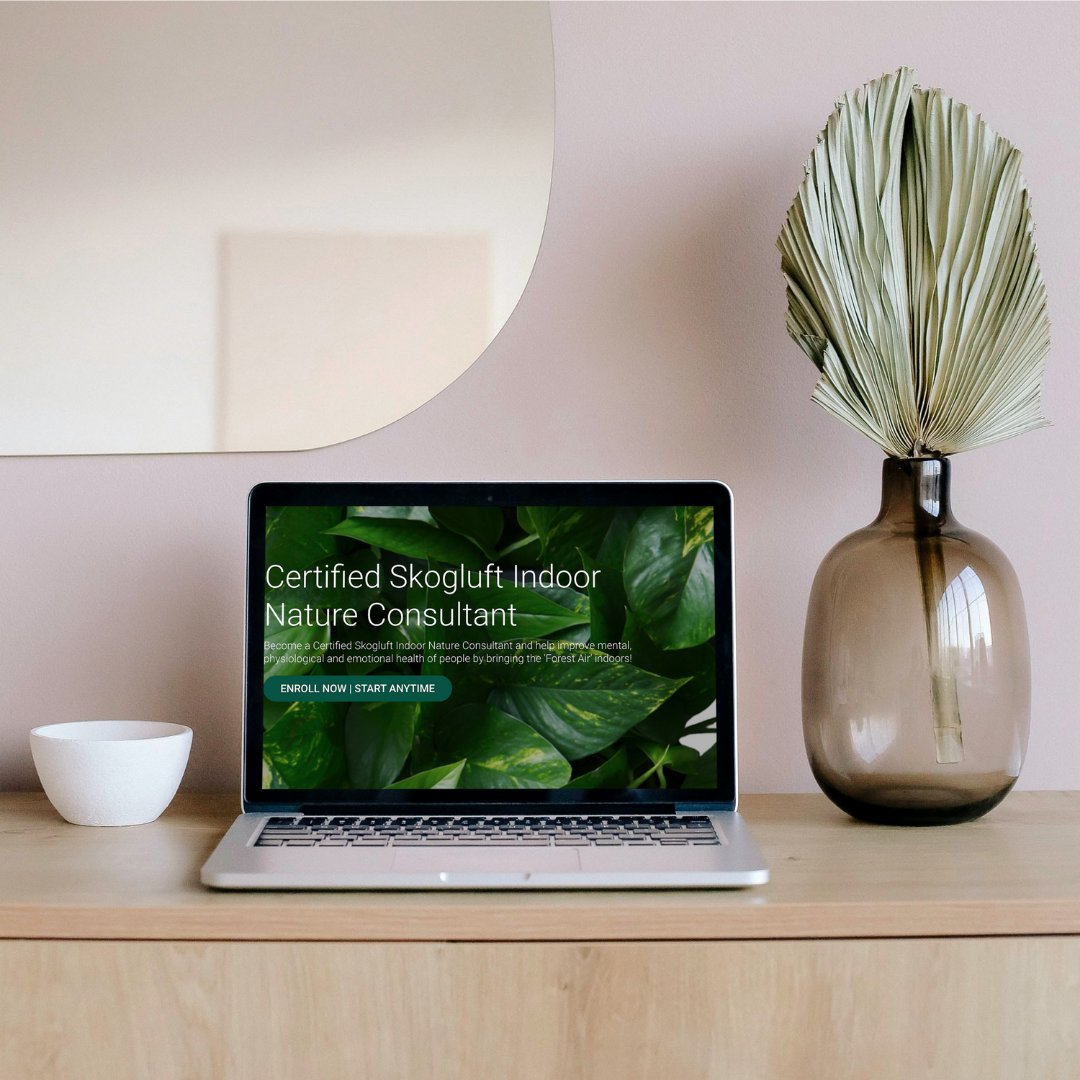 skogluft's tweet photo. We are so excited to announce the opening of Skogluft Academy! ​​🎉 Become a Certified Skogluft Indoor Nature Consultant and help improve people’s mental, physical and emotional health 🌿 Check out https://t.co/YnQSclVT12!  

#skogluft #forestair #skogluftacademy https://t.co/M06WqG5PoM