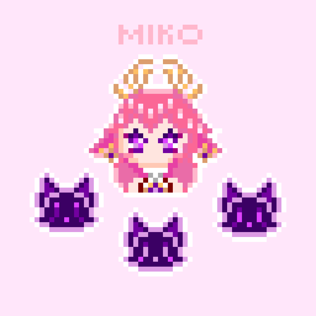 artofxav's tweet photo. foxies 🌸💗

#yaemikofanart #pixelart #genshintwt #ドット絵 https://t.co/IlyTIUEEHw