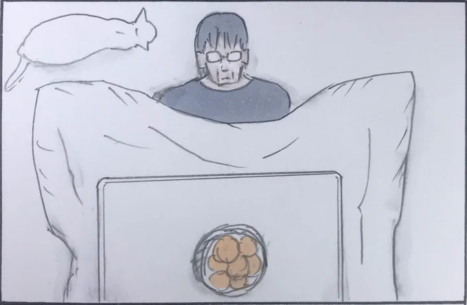 『コタツで寝る理由』 