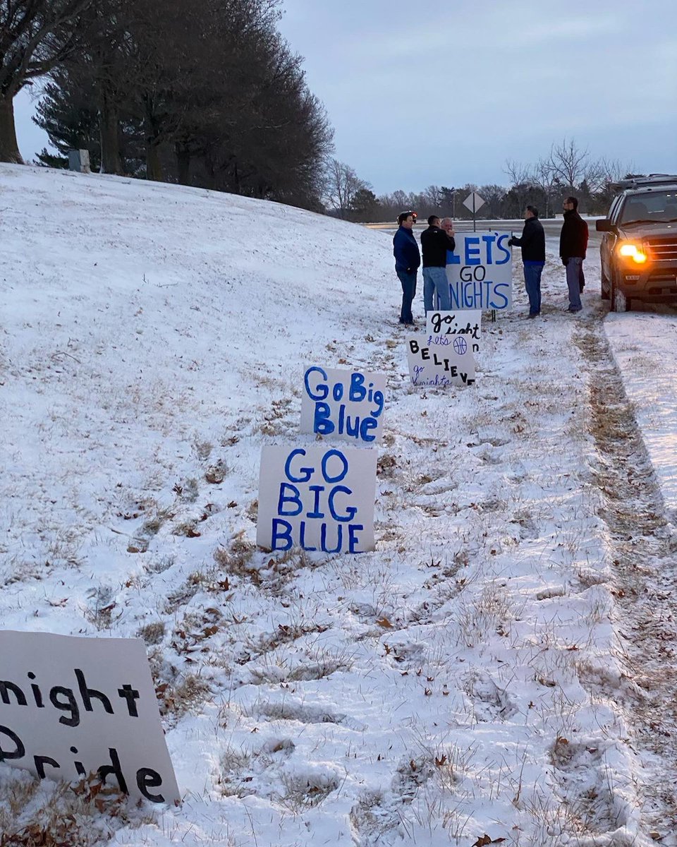 Lourdes Knights tweet media