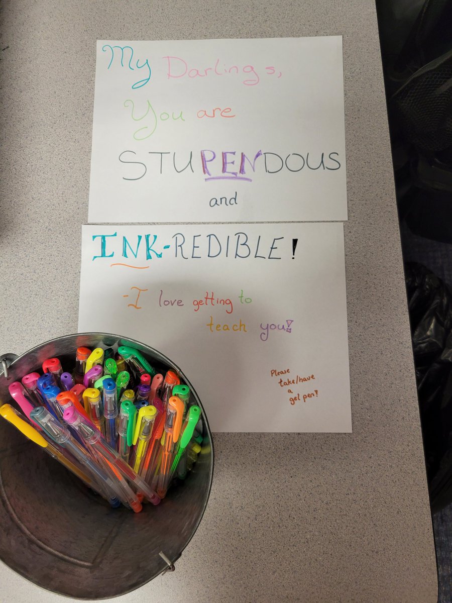 MrsSteen1's tweet photo. #studentappreciationweek day 1! #teammav https://t.co/zPqgXQjpbc