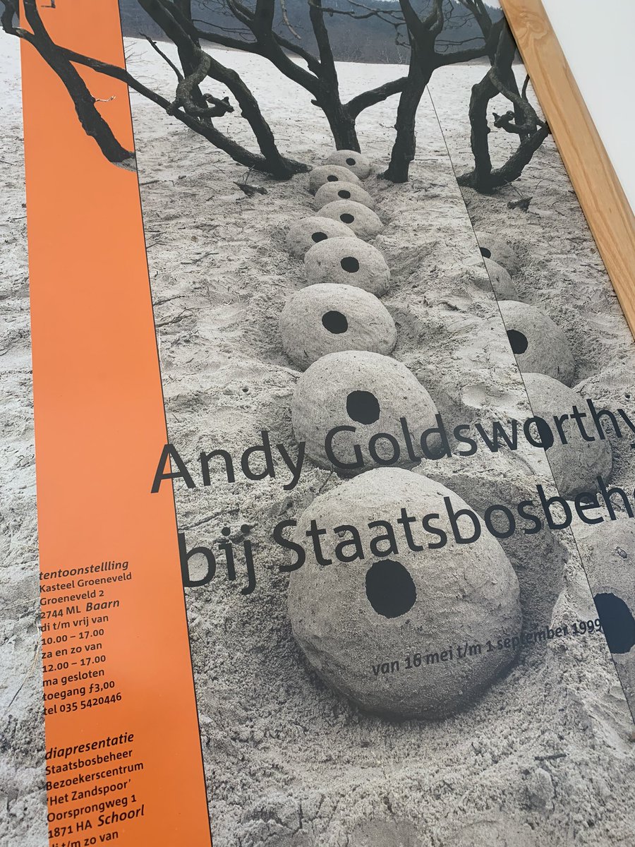 Mooie inspiratie voor de buitendag op mijn kantoor. Programma voorbereiden voor groep 7/8 <a href="/TeundeJager/">TeundeJager</a> &amp; basisschool klimduin Groet. #natuurkunst <a href="/NatuurWijs/">Stichting NatuurWijs</a> Andy Goldsworthy #landart