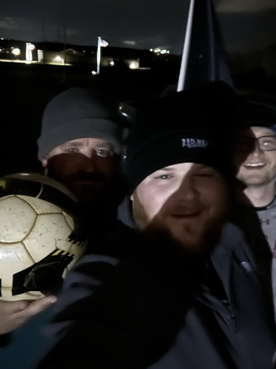 3 for a game of soccer at The Range. How do you play soccer with 3 men? Great question but we made it work. #254F3