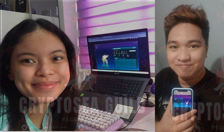 CryptoseaGuild's tweet photo. Onboarding two more scholars to join our growing family 🎉Please welcome and congratulate @kkumithegolden and @TapNftGaming  who is behind the CSG merch! There's more to come,join us on discord and stay tune!
#pegaxy #PegaxyScholarship $Vis $Pgx https://t.co/foZJTzw8R0