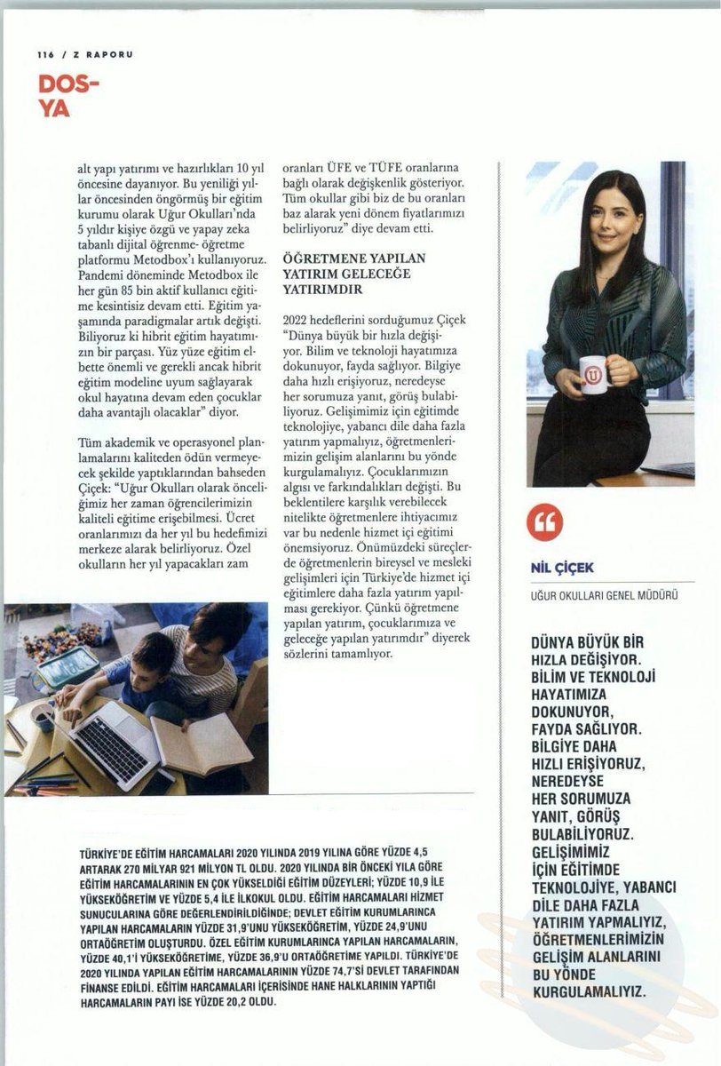 UgurOkullari's tweet photo. "Öğretmene yapılan yatırım, çocuklarımıza ve geleceğe yapılan yatırımdır."

@zraporucom https://t.co/bSb67Fa0Z1