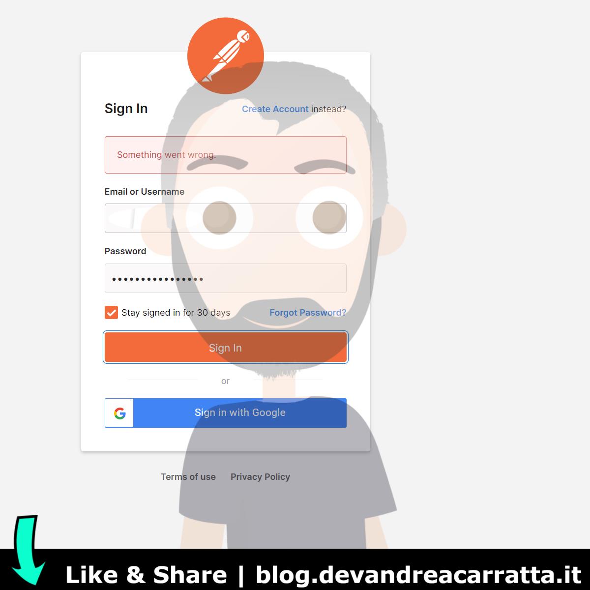 dev_acarratta's tweet photo. โ ๏ธ Postman fuori uso?
๐ค Il lunedรฌ mattina non parte benissimo, vero?
#postman #postmandown #andreacarratta https://t.co/ChauG72at2