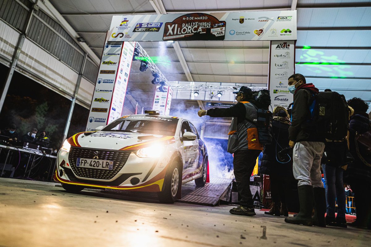 PeugeotES's tweet photo. ¡Doblete del #Peugeot208Rally4 en el inicio del Trofeo 2RM del @SuperCER_RFEDA! Triunfo para @OscarPalomo27 estrenando los colores del @RallyeTeamSpain, que lucirá en el @FIAERC y la @cup_rally. Y 2ª plaza para Delbin García, ganador del @RTierrasAltas dentro de la #BkJuniorRTS. https://t.co/VyTRFv04ne