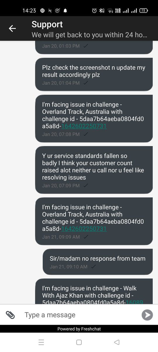 krishyellu87's tweet photo. @TheThunderpod @ezetap R u still running thunderpod app coz after giving so many complaints also u were not responding these many unanswered questions unnecessary elemination from challenges, atleast reply sir https://t.co/2ovAokMkMa